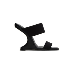 Black Cantileaver 11 Heeled Sandals 231039F125000