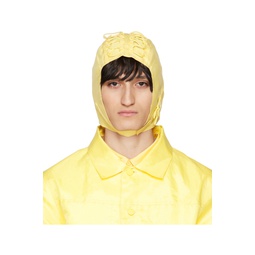 Yellow Airbag Structured Hat 231054M140000
