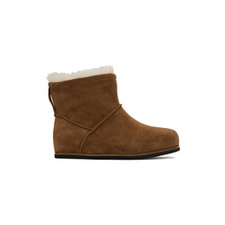 Brown Bailey Ankle Boots 231055F113000