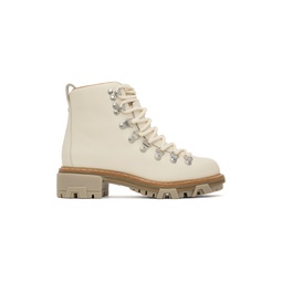 Off White Shiloh Hiker Ankle Boots 231055F113004