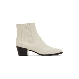 Off White Rover Ankle Boots 231055F113006