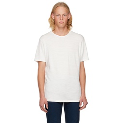 White Classic T Shirt 231055M213016