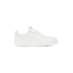 White Retro Court Low Sneakers 231055M237010