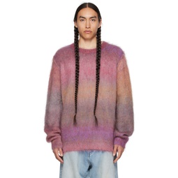 Multicolor Dropped Shoulder Sweater 231068M201002