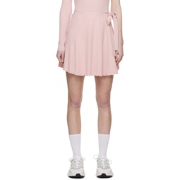 Pink Malia Miniskirt 231071F090001