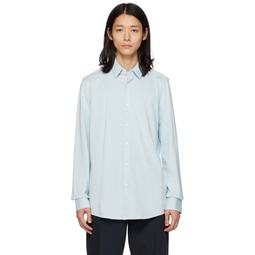 Blue Slim Fit Shirt 231085M192000