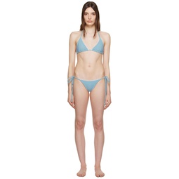 SSENSE Exclusive Blue Tia   Mackenzie Bikini 231090F105000
