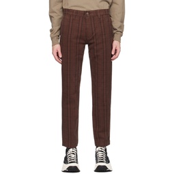 Brown XX Standard Trousers 231099M191002