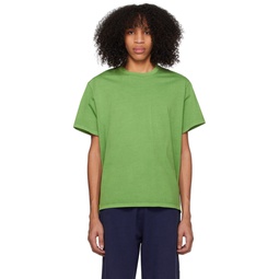 Green Crewneck T Shirt 231099M213004