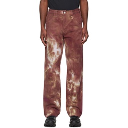 Pink Duty Trousers 231108M191004