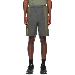 Gray Balance Shorts 231108M193001