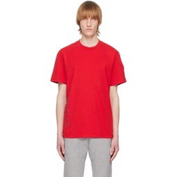 Red Crewneck T Shirt 231111M193044