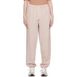 Pink Relaxed Fit Lounge Pants 231129F086004