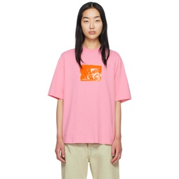 Pink Inflatable Patch T Shirt 231129F110020