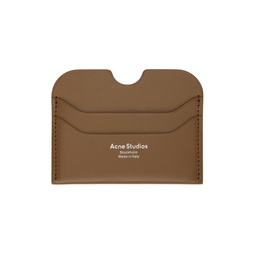 Brown Leather Card Holder 231129M163018