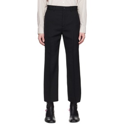 Black Tailored Trousers 231129M191025