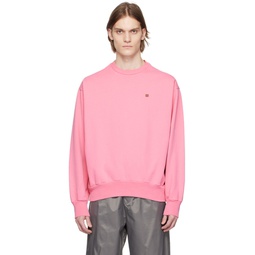 Pink Relaxed Fit Sweatshirt 231129M201011