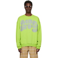 Green Bubble Sweatshirt 231129M201045