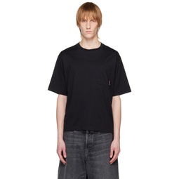 Black Crewneck T Shirt 231129M213068