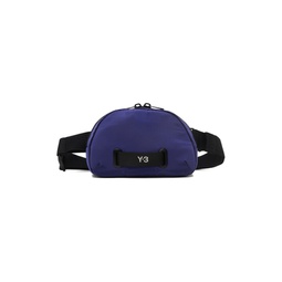 Blue Crossbody Belt Bag 231138M171001