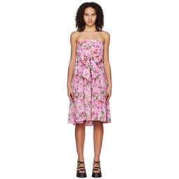 SSENSE Exclusive Pink Floral Cover Up 231144F102003