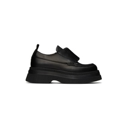 Black Wallaby Creeper Zip Loafers 231144F121004