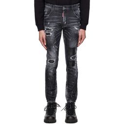 Black Skater Jeans 231148M186001