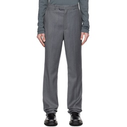 Gray Three Pocket Trousers 231149M191006