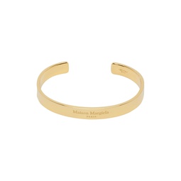 Gold Engraved Cuff Bracelet 231168F020011