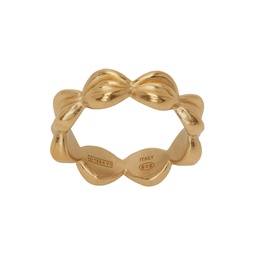 Gold Timeless Oval Ring 231168F024007