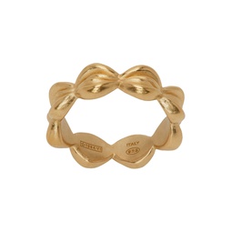 Gold Timeless Oval Ring 231168M147008