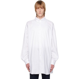 White Stitch Shirt 231168M192016
