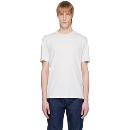 White Crewneck T Shirt 231168M213009