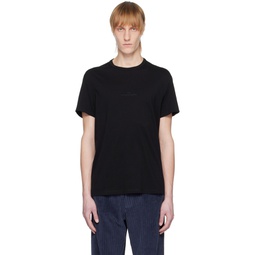 Black Distorted T Shirt 231168M213015
