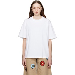 Moncler x Alicia Keys White Printed T Shirt 231171F110002