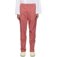 Pink Fatigue Trousers 231175M191009