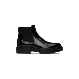 Black Ursula Chelsea Boots 231178F113002