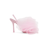 Pink Pom 105 Heeled Sandals 231187F122010