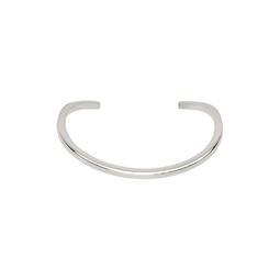 Silver Minimal Wire Cuff 231188F020005