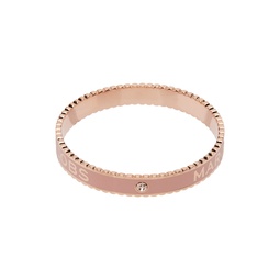 Rose Gold   Pink The Medallion Cuff Bracelet 231190F020002