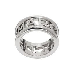 Silver The Monogram Ring 231190F024004