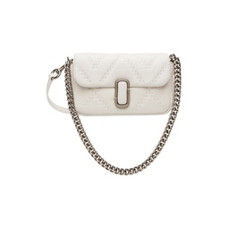 White The Mini Quilted J Shoulder Bag Bag 231190F048065