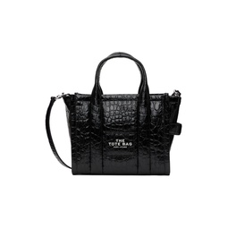 Black The Croc Embossed Small Tote 231190F049089