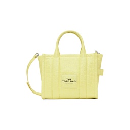 Yellow The Croc Embossed Small Tote 231190F049103