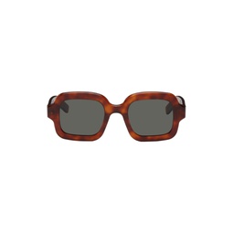 Tortoiseshell Benz Sunglasses 231191M134018