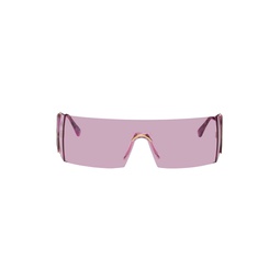 Pink   Gold Pianeta Sunglasses 231191M134056
