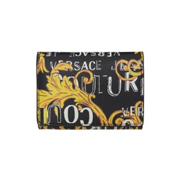 Black Logo Couture Wallet 231202M164015