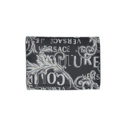 Black Logo Couture Bifold Wallet 231202M164016