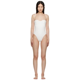 Off White Vintage Swimsuit 231207F103006