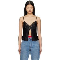 Black Butterfly Camisole 231214F111012